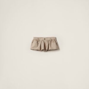 Miu Miu Denim Miniskirt