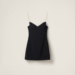 Miu Miu Stretch Boucle Mini-Dress