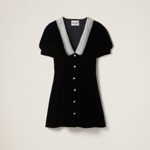 Miu Miu Velvet Minidress