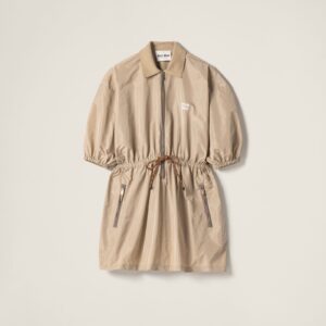 Miu Miu Technical Fabric Dress