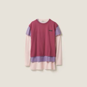 Miu Miu Set Of 3 Jersey T-Shirts