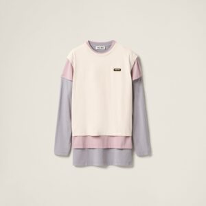 Miu Miu Set Of 3 Jersey T-Shirts
