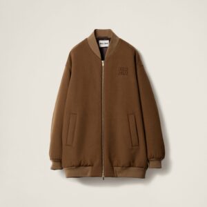 Miu Miu Double Velour Blouson Jacket