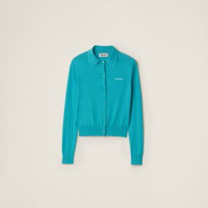 Miu Miu Silk And Cashmere Cardigan