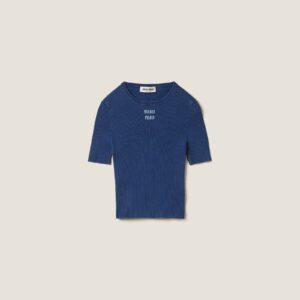Miu Miu Cotton Knit Sweater