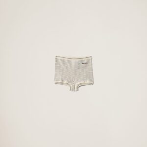 Miu Miu Cotton Knit Shorts