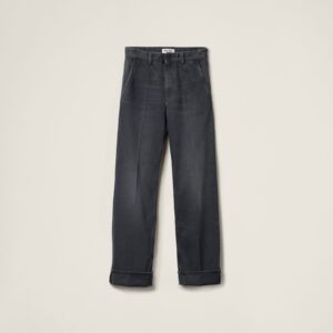 Miu Miu Washed Drill Pants