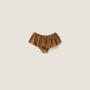 Miu Miu Suede Nappa Leather Skirt