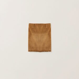 Miu Miu Suede Skirt