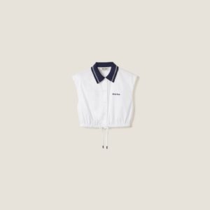 Miu Miu Poplin Top