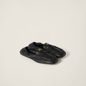 Miu Miu Nappa Leather Loafers