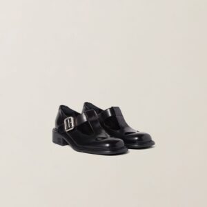 Miu Miu Leather T-Bar Shoes
