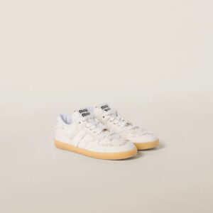 Miu Miu Denim Sneakers