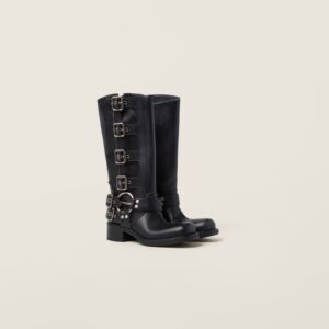 Miu Miu Leather Boots