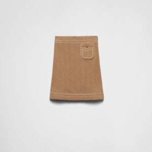 Prada Cotton Miniskirt