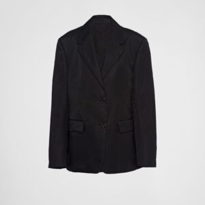 Prada Single-Breasted Re-Nylon Jacket