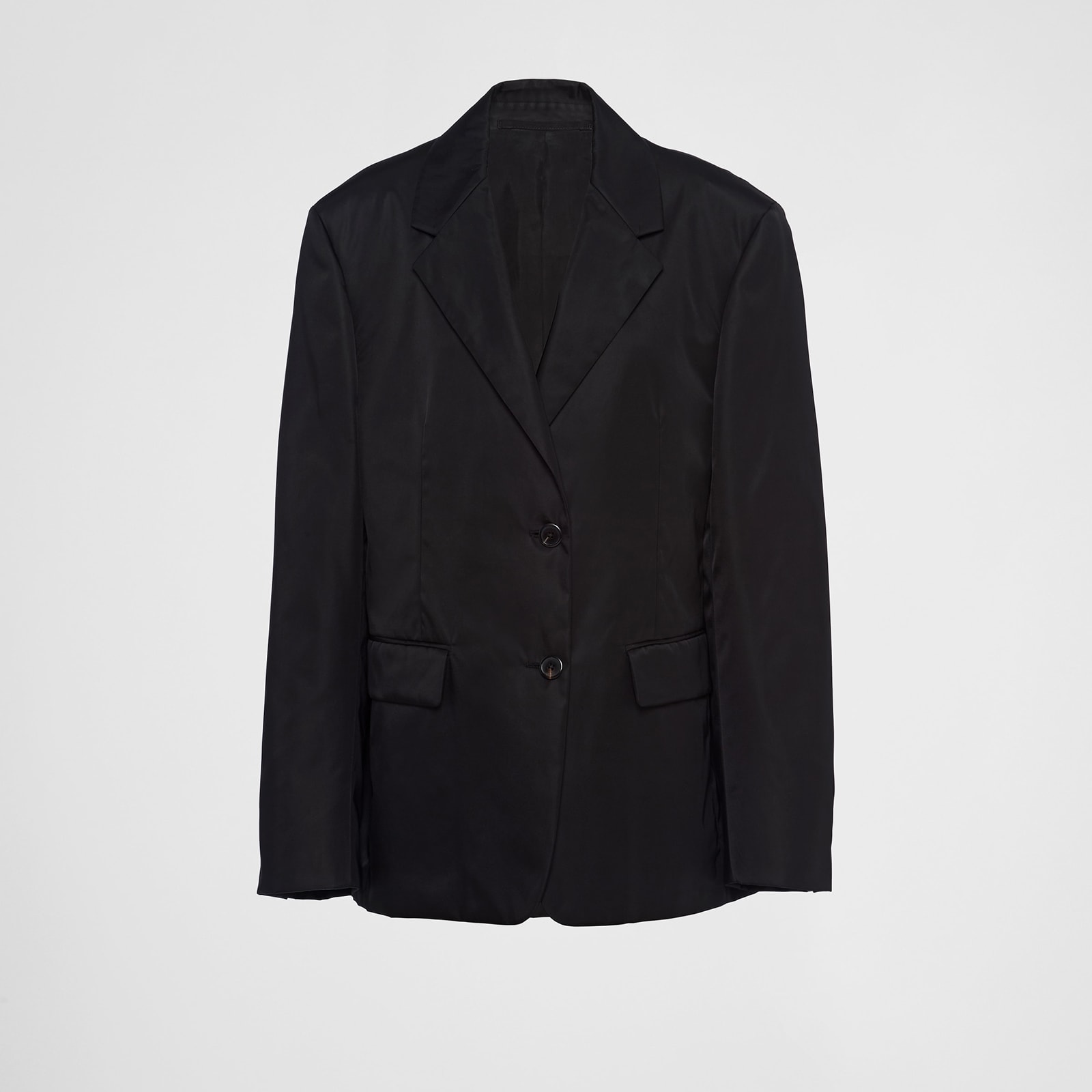 Prada Single-Breasted Re-Nylon Jacket