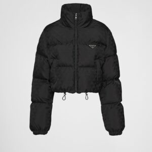 Prada Printed Nylon Down Jacket