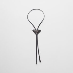 Prada Saffiano Leather Bolo Tie