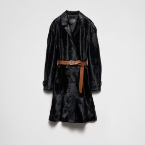 Prada Leather Coat