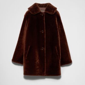 Prada Shearling Caban Jacket