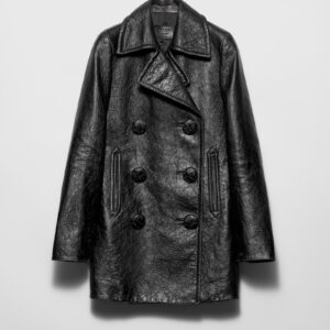 Prada Leather Coat