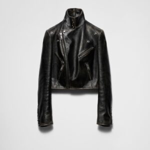Prada Leather Biker Jacket
