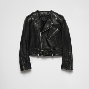 Prada Leather Biker Jacker