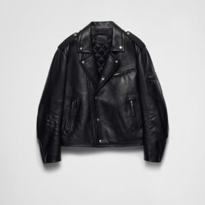 Prada Leather Biker Jacket