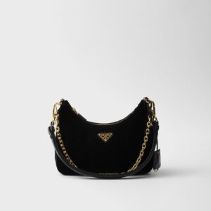 Replica Designer Bag Prada Re-Edition Velvet Mini-Bag