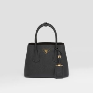 Replica Designer Bag Prada Double Saffiano Leather Mini Bag