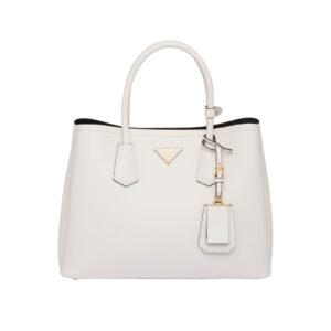Replica Designer Bag Prada Medium Saffiano Leather Double Bag