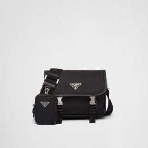 Replica Designer Bag Prada Re-Nylon And Saffiano Leather Shoulder Bag