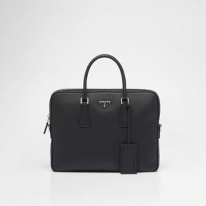 Replica Designer Bag Prada Saffiano Leather Work Bag