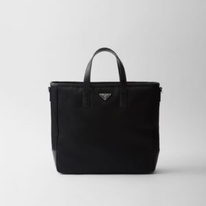 Replica Designer Bag Prada Re-Nylon And Saffiano Leather Tote Bag