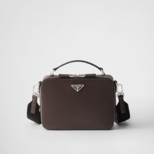 Replica Designer Bag Prada Medium Brique Saffiano Leather Bag