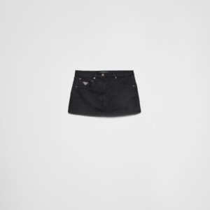 Prada Denim Miniskirt
