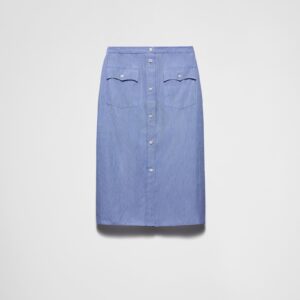 Prada Fil-A-Fil Skirt