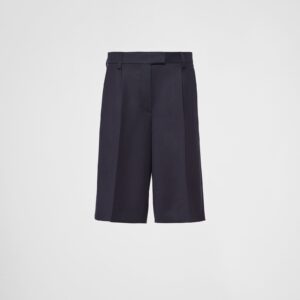 Prada Gabardine Bermuda Shorts