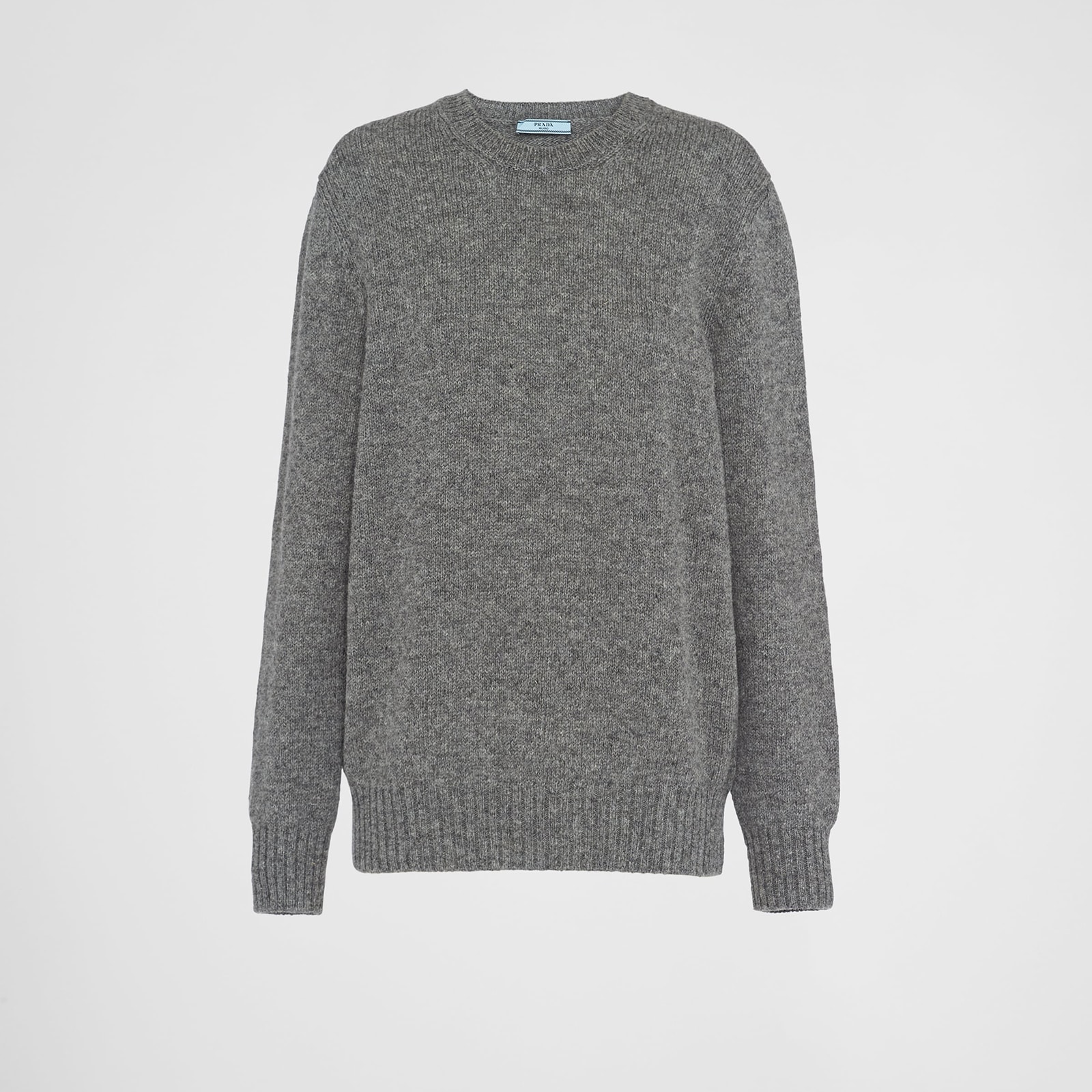 Prada Wool And Cashmere Crew-Neck Sweater