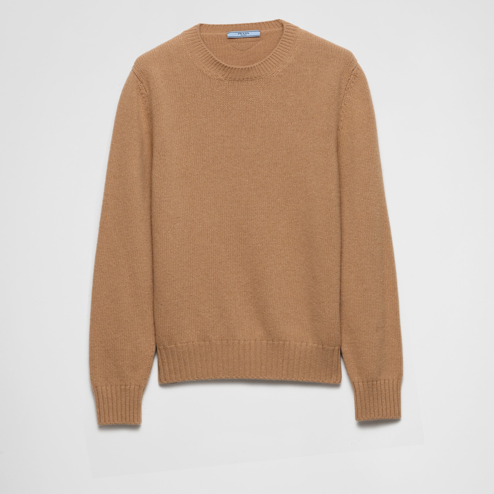 Prada Wool And Cashmere Crew-Neck Sweater
