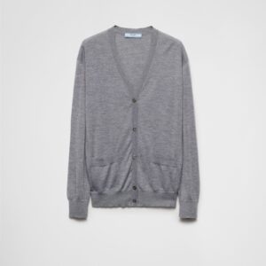 Prada Wool And Cashmere Cardigan