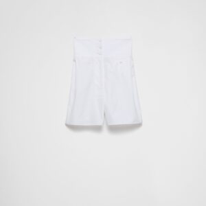 Prada Poplin Shorts