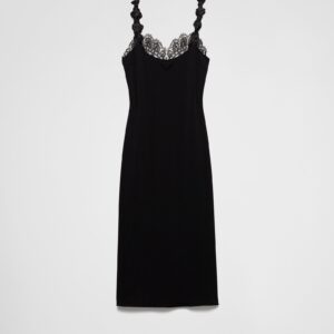 Prada Interlock Crepe Dress