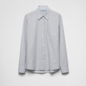 Prada Striped Poplin Shirt