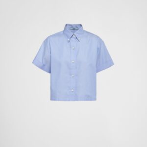 Prada Embroidered Oxford Shirt
