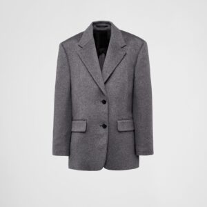 Prada Single-Breasted Cashmere Jacket