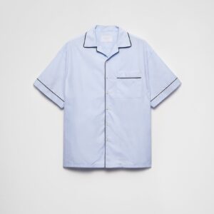 Prada Short-Sleeved Cotton Shirt