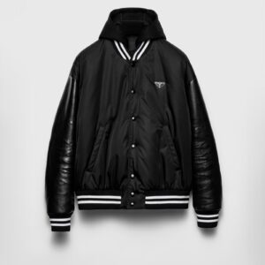 Prada Oversized Re-Nylon Bomber Jacket