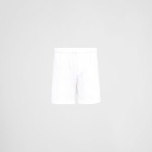 Prada Cotton Terry Shorts